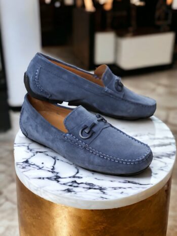 Мокасини FR HF 2672-10 blue cielo